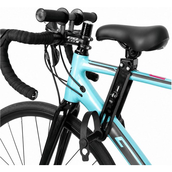 MidGard Fahrradkindersitz für Befestigen vorne am Rahmen, Kinder-Fahrradsitz mit Lenkergriffe, ab: 2, bis: 5, mit Lenkergriffe für sicheren Halt, geeignet für K