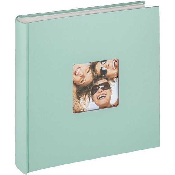 Walther Design Fotoalbum Fun 30 x 30 cm, buchgebundenes Album, Papiereinband, quadratischer Bildausschnitt