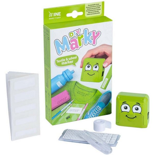 STAEDTLER Stempel Marky zum Selbersetzen pastell grün Stempelfarbe