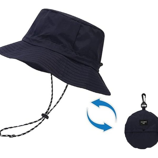 Blusmart Fischerhut Wasserdichter Bucket Hat Wanderhut (Faltbarer, UV-geschützter Strand-Sonnenhut, Wasserdicht und schnelltrocknend, Einheitsgröße) Geeignet fü