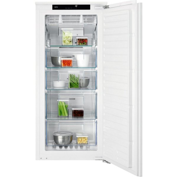 AEG Einbaugefrierschrank 7000 TAB7N12EF, 122,4 cm hoch, 55,6 cm breit, TouchControl-Display