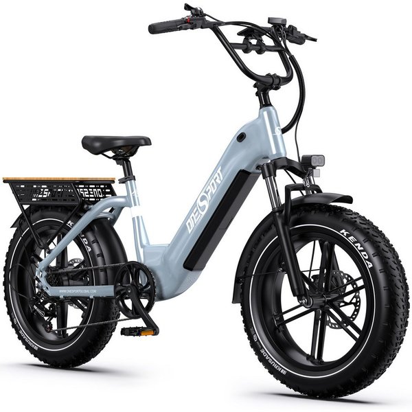 Onesport E-Bike Cityrad Damen u. Herren 204,0 Zoll E-Fahrrad 864WH Pedelec, 48V 18AH 130 km, Kettenschaltung, Heckmotor, 864 Wh, (Beleuchtungsset mit Batteriela