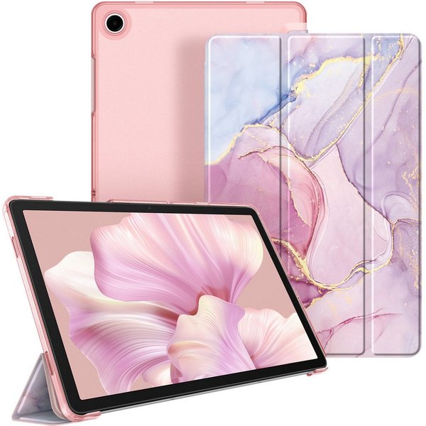 Fintie Tablet-Hülle für Samsung Galaxy Tab A11+ Plus 11" 2025 / Tab A9+ Plus 11 Zoll 2023 11 Zoll, Ultradünn Schutzhülle mit Translucent Rückseite in Matt-Optik