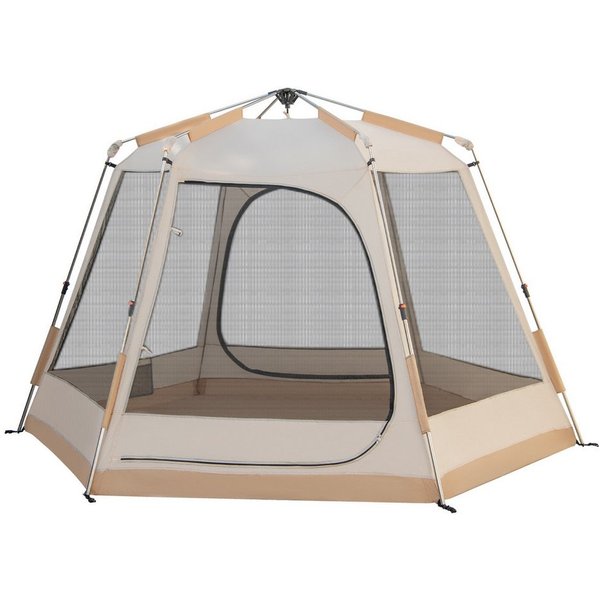 COSTWAY Wurfzelt, Personen: 6, Campingzelt, 330 x 270 x 200cm