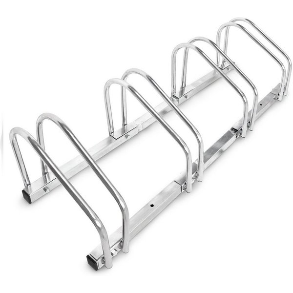 relaxdays Fahrradständer 4 Fahrräder Stahl 1m (1-St)