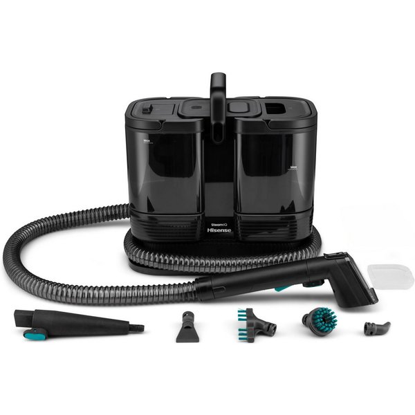 Hisense Teppichreinigungsgerät HSSC07A, 1500 W, beutellos, Ein Gerät, 4 Funktionen