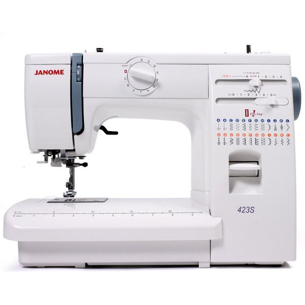 Janome Nähmaschine Modell 423S, 23 Programme