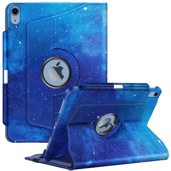 Fintie Tablet-Hülle für iPad 11. Generation 2025 11 Zoll (A16), iPad 10. Generation 2022 10.9 Zoll, mit Pencil Halter, 360 Grad drehbarem Ständer und Auto Schla