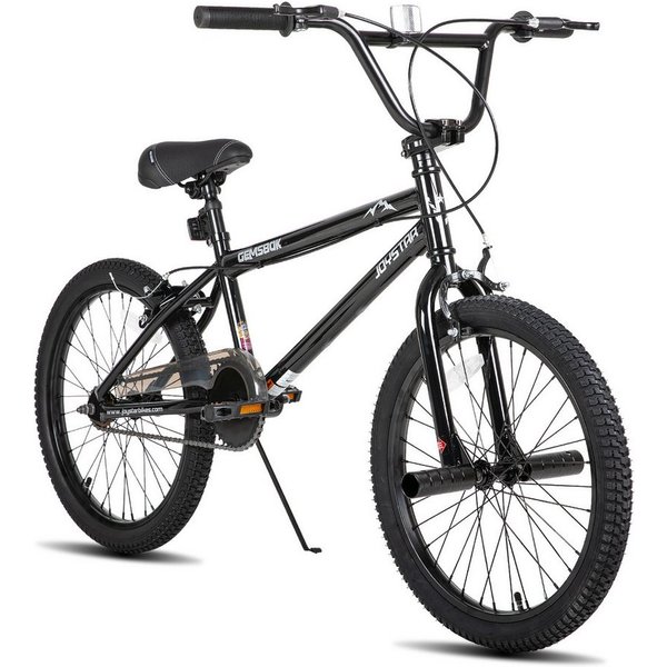 HILAND BMX-Rad BMX 20/24 Zoll Kinderfahrrad, Stahlrahmen, Stunt-Pegs, Doppelbremsen