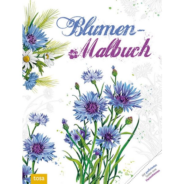 Blumen-Malbuch / diverse