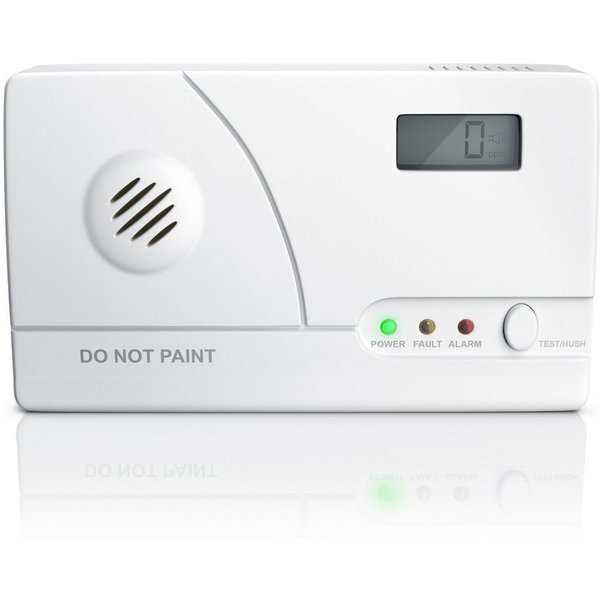 Brandson Kohlenmonoxidmelder mit LCD-Display - CO Melder mit Figaro-Gassensor CO-Melder (mit Langzeitmessung und Alarm, für Wohnung, Haus und Camping)