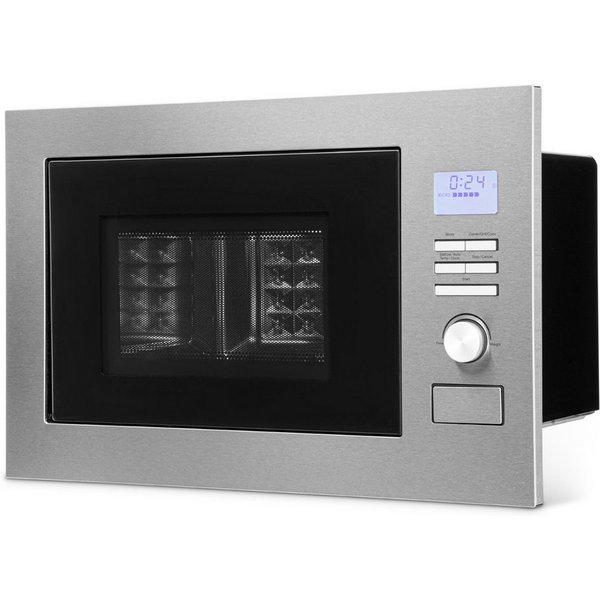 BOMANN Einbau-Mikrowelle MWG 3001 H EB, Einbaumikrowelle mit Grill und Heißluft, 60cm