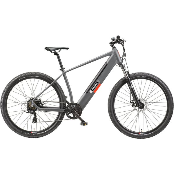 Telefunken E-Bike Mountainbike E-MTB Aufsteiger M919, 7 Gang Shimano Tourney Schaltwerk, Kettenschaltung, Heckmotor, 468 Wh, Pedelec, Elektrofahrrad, Damen u. H