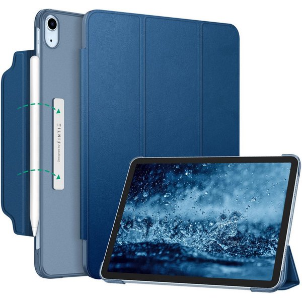 Fintie Tablet-Hülle für iPad Air 11'' M4/M3/M2(2026/2025/2024), iPad Air 5/4 Gen 2022/2020 10.9 Zoll, Leichte Standhülle mit Durchscheinend Mattierter Rückseite