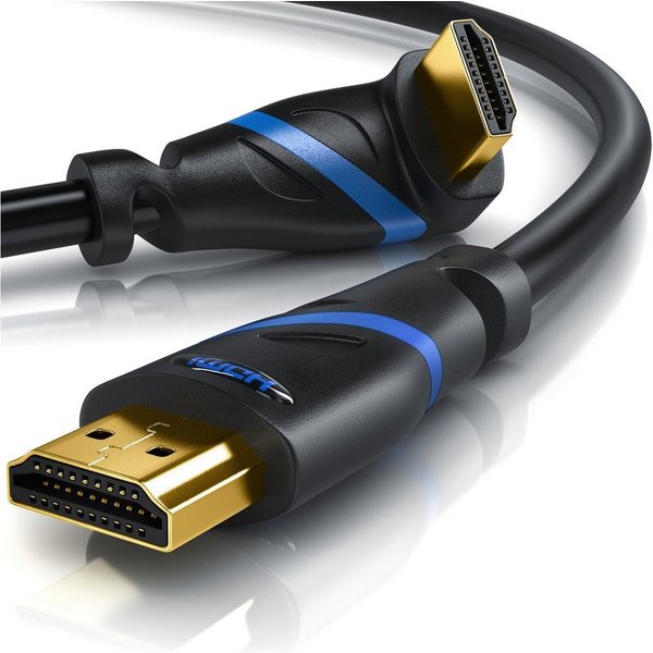 Primewire 270° gewinkelt, 8K UHD 7680 x 4320 @ 120 Hz mit DSC - 1m HDMI-Kabel, 2.1, HDMI Typ A (100 cm), Ultra High Speed, eARC, HDCP, ideal für Gaming, Streami