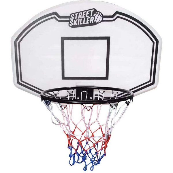 STREETSKILLER Basketballkorb Basketballkorb mit Brett und Wandhalterung