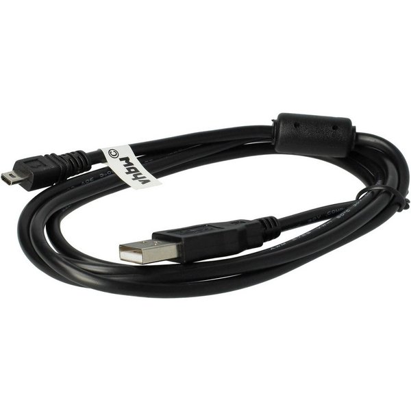 vhbw passend für Panasonic Lumix DMC-TZ58, DMC-TZ8, DMC-TZ70, DMC-TZ71, USB-Kabel