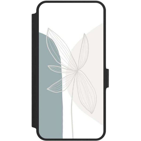 NIVOCASE Handyhülle Blume Boho Pastell Flower and Shapes No 3-Anastasia Sawall, Samsung Galaxy A36 5G Klapphülle Handyhülle aus Kunst Leder