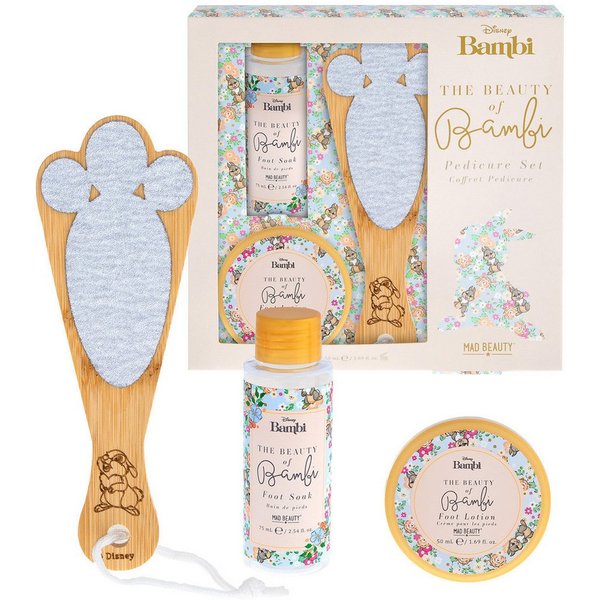 Disney Maniküre-Pediküre-Set Bambi Pediküre Geschenkset, inkl. Fußfeile, Fußlotion, Fußbad Rituals