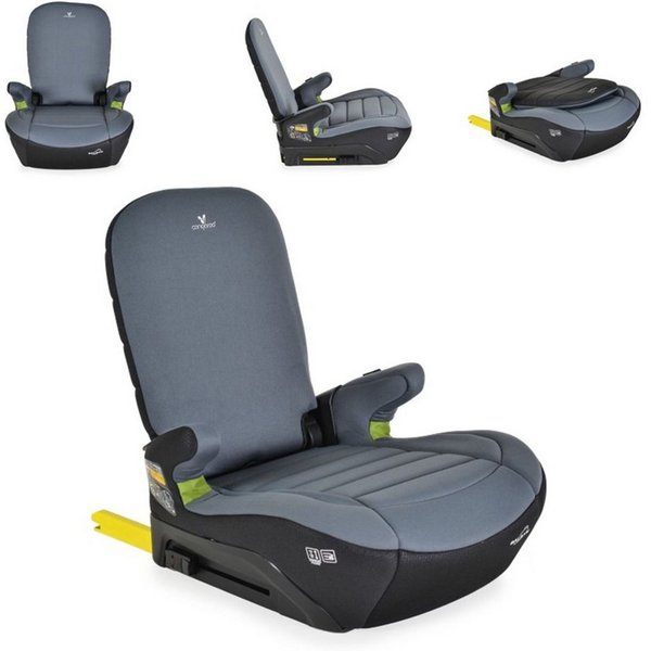 Cangaroo Kindersitzerhöhung Galaxy Isofix (125-150 cm), ab: 4, bis: 12, Gruppe 3, Rückenlehne, i-Size, klappbar, vorwärts gerichtet, schneller