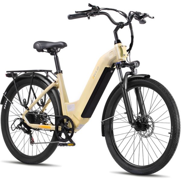 Vankel E-Bike Mountainbike e bike für herren 26 zoll 18.2AH 36V 655WH damen 120km Elektrofahrrad, Kettenschaltung, Heckmotor, 655 Wh, (Beleuchtungsset mit Batte