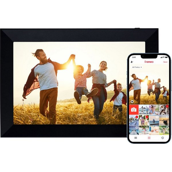 Rollei Smart Frame WiFi 103 schwarz 1280x800 Pixel Digitaler Bilderrahmen