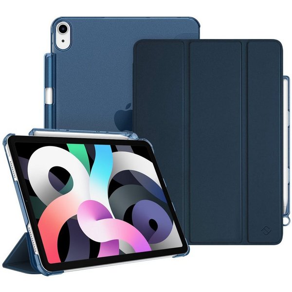Fintie Tablet-Hülle für iPad Air 11'' M4/M3/M2(2026/2025/2024), iPad Air 5/4 Gen 2022/2020 10.9 Zoll, mit Stifthalter, ultradünne leichte Hülle mit transparente