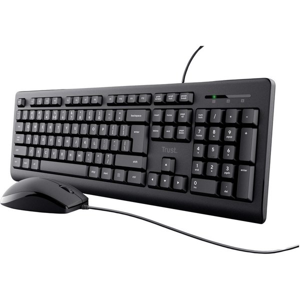 Trust TKM-250 Tastatur- und Maus-Set