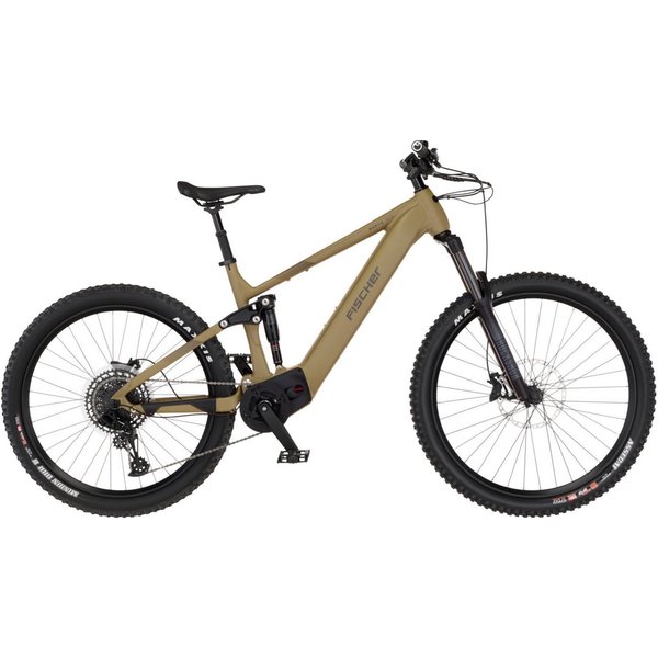 FISCHER Fahrrad E-Bike Mountainbike MONTIS 10.0i Fully 711, 12 Gang SRAM SX 11-50 Kettenschaltung Schaltwerk, Mittelmotor, 711 Wh, (mit Akku-Ladegerät, mit Werk