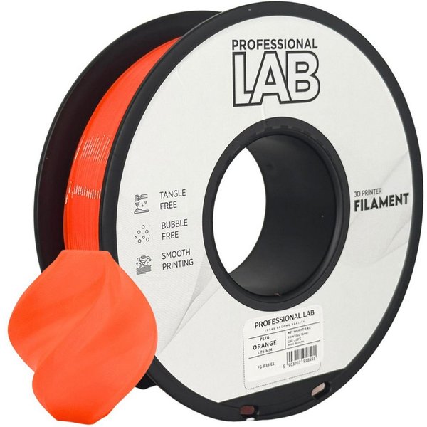 Prof. Lab Filament PETG Filament 1.75mm 1KG Lebensmittelecht Filament
