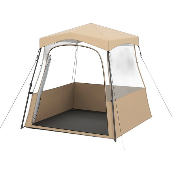 COSTWAY Wurfzelt, Personen: 3, Pop-Up-Campingzelt mit Tragetasche, PVC