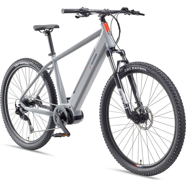 Telefunken E-Bike Mountainbike Aufsteiger MT925, 9 Gang Shimano Cues Schaltwerk, Kettenschaltung, Mittelmotor, 468 Wh, Pedelec, Elektrofahrrad, Damen u. Herren,