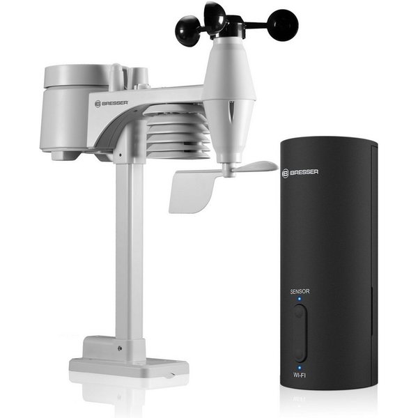 BRESSER BRESSER WLAN-Gateway-Wetterstation El Niño mit 7-in-1-Profi-Sensor Wetterstation