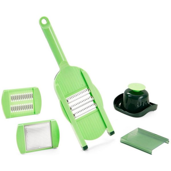Genius Gemüseschneider Genius Nicer Dicer Speed Light Gemüseschneider Gemüsehobel 5 tlg