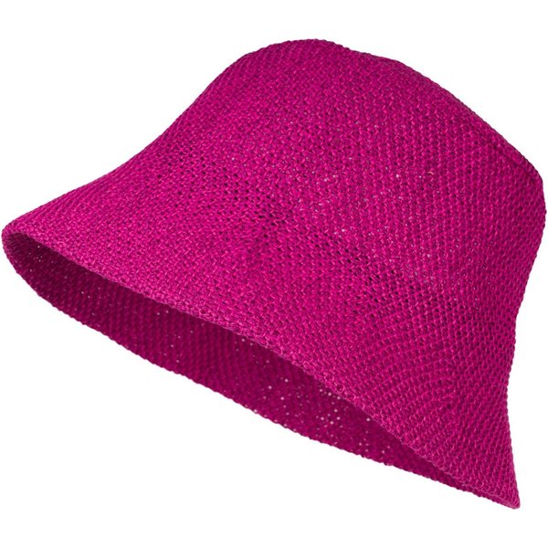styleBREAKER Fischerhut Fischerhut aus Papierstroh - Knautschhut (1-St)