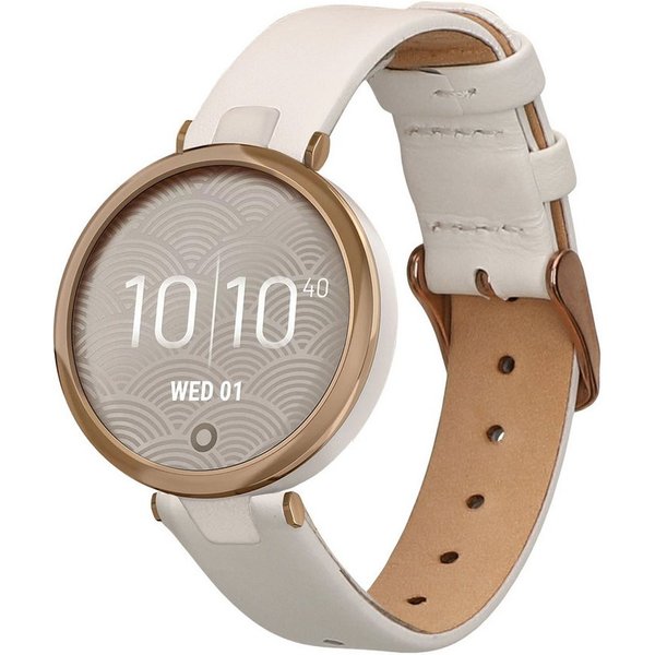 kwmobile Echtleder Armband für Garmin Lily Sport Smartwatch, 1-tlg., Ersatzarmband für Fitnesstracker - Wechselarmband Smartwatch