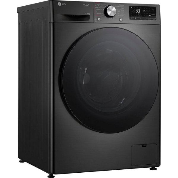 LG Waschtrockner Serie 7 W4WR70E6YB, 11 kg, 6 kg, 1400 U/min, Steam-weniger Knitterfalten, bessere Hygiene