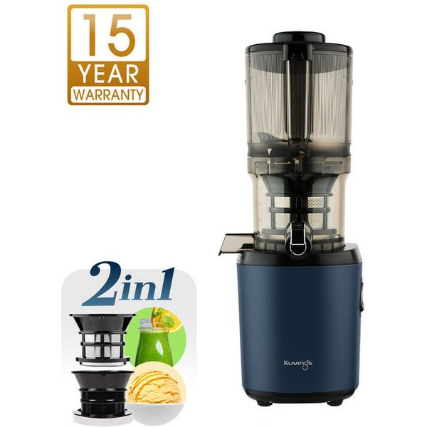 Kuvings Entsafter AUTO6 HANDS-FREE SLOW JUICER (KHS-660SE), 200 W, 1.700-ml-Auto-Hopper
