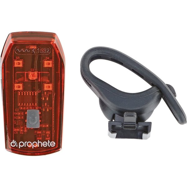Prophete Fahrradbeleuchtung LED-Batterierücklicht, Bremslicht