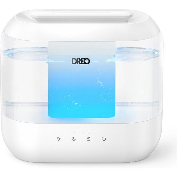 Dreo Luftbefeuchter Schlafzimmer 4L Top-Fill Luftbefeuchter, leiser Ultraschall-Kaltnebel, 4,10 l Wassertank, 32H Laufzeit Öl-Diffusor und Nachtlicht,für Kinder