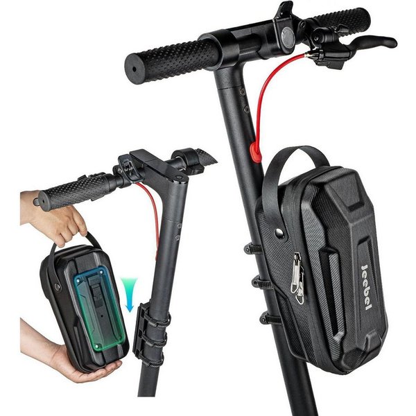 LuxusKollektion Fahrradständer Scooter Lenkertasche wasserdicht Elektroroller Kopfgriff Vorne