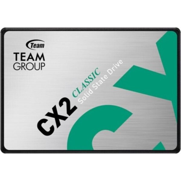 Teamgroup CX2 externe SSD (2 TB) 2,5" 540 MB/S Lesegeschwindigkeit, 490 MB/S Schreibgeschwindigkeit
