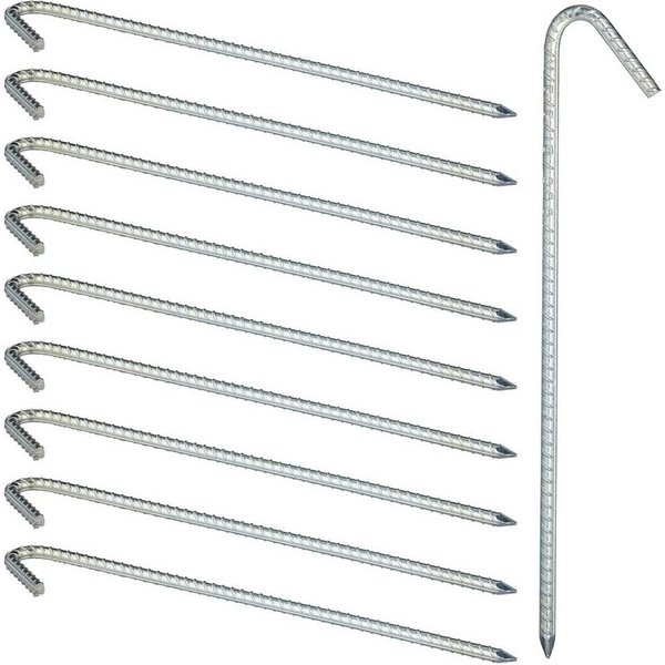 relaxdays Zelthering XL Bodenanker 10er Set, (10-St)