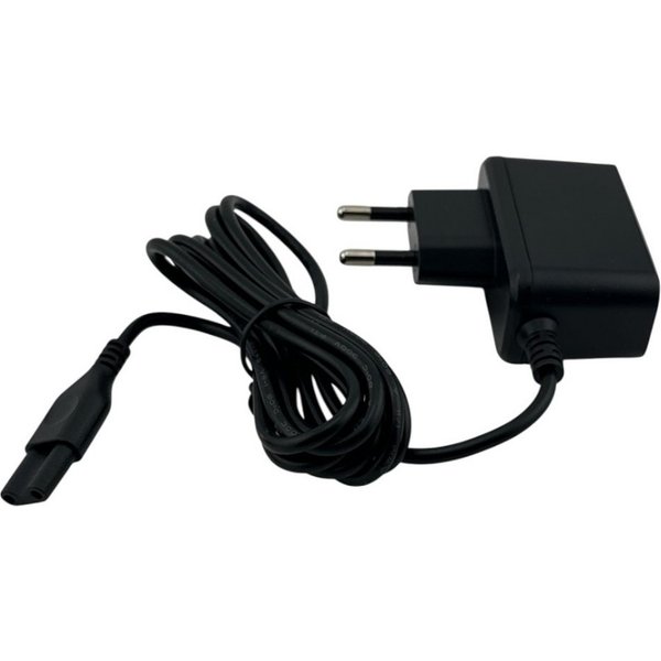 Trade-Shop Ladegerät passend für Braun Typ 2526 5803 5804 5805 5806 5807 5808 Netzteil (Ladekabel 5V 0,55A für Rasierer / EU-Stecker / Kabellänge: 1,7m)
