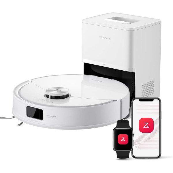 Roborock Saugroboter Q10 S5+ Saugroboter mit Wischfunktion, 10.000 Pa HyperForce Saugkraft, (Upgrade von S8 Plus)Auto Lifting Mopping,Dual Anti-Tangle System