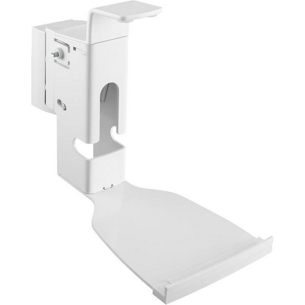 Xantron Lautsprecherständer Wandhalterung für Sonos PLAY:5(gen2) und Sonos Five weiß, PREMIUM-SB5W, (Platzsparend, einfache Montage, optimale Kabelführung)