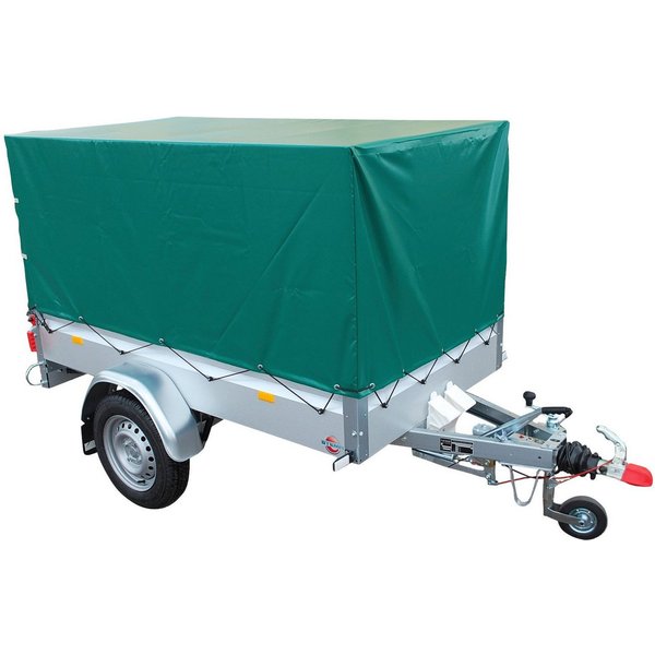 STEMA PKW-Anhänger Basic 850 Set 80 cm und Zubehör, max. 673 kg, gebremst