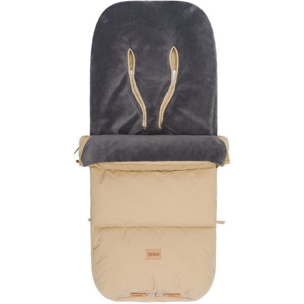 Fillikid Fußsack Winterfußsack Kinley Exklusiv, warmer Winterfußsack waschbar mit Rundum Reißverschluss und