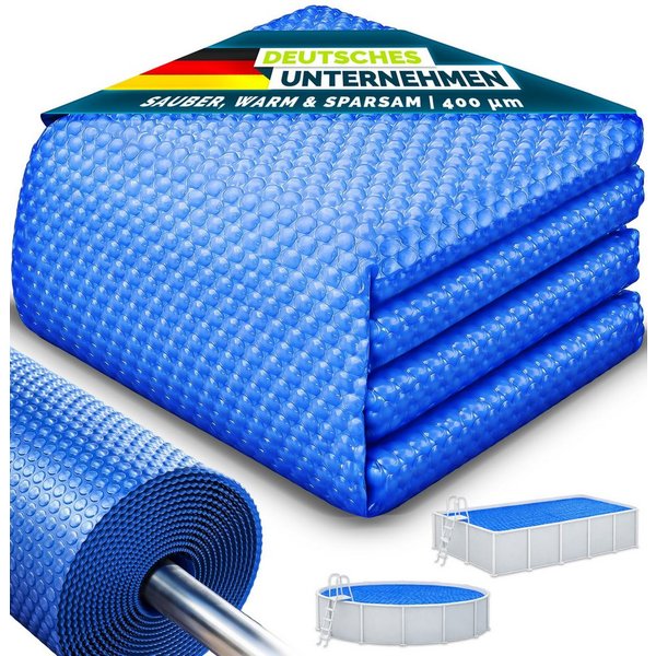 tillvex Pool-Abdeckplane tillvex Solar-Poolfolie 400µ (Packung)