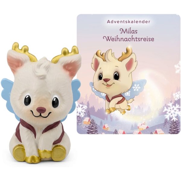 tonies Hörspielfigur tonies Mila Adventskalender 2026 Milas Weihnachtsreise, Adventskalender-Hörspiel mit 25 Kapiteln